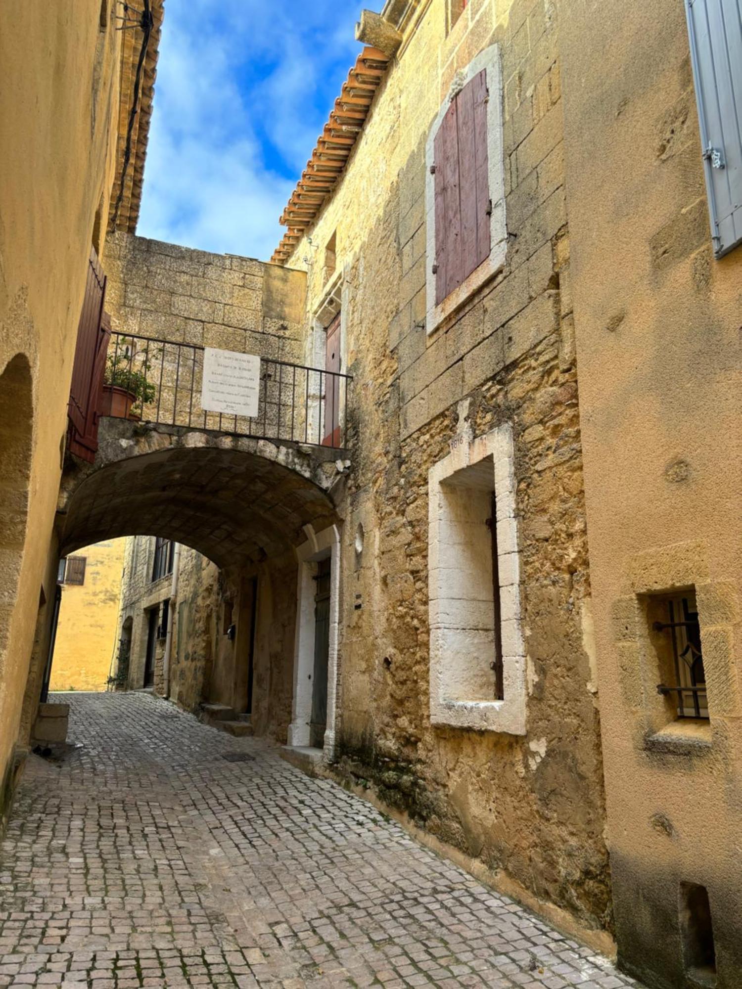 Vila Le Vieux Fournil Castillon-du-Gard Exteriér fotografie