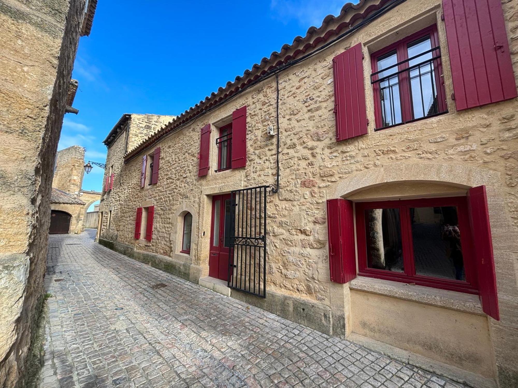 Vila Le Vieux Fournil Castillon-du-Gard Exteriér fotografie